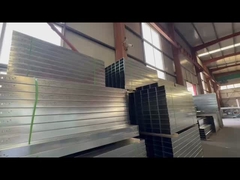 Telaio per cavi in acciaio personalizzato, altezza regolabile, finitura in argento