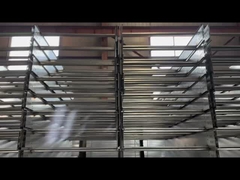 Cable tray resistente al fuoco con rivestimento in argento