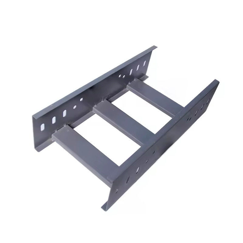 Cable Ladder Tray in acciaio galvanizzato Custom Silver Finish Cable Tray per l' organizzazione