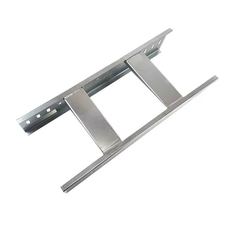 Cable Ladder Tray in acciaio galvanizzato Custom Silver Finish Cable Tray per l' organizzazione