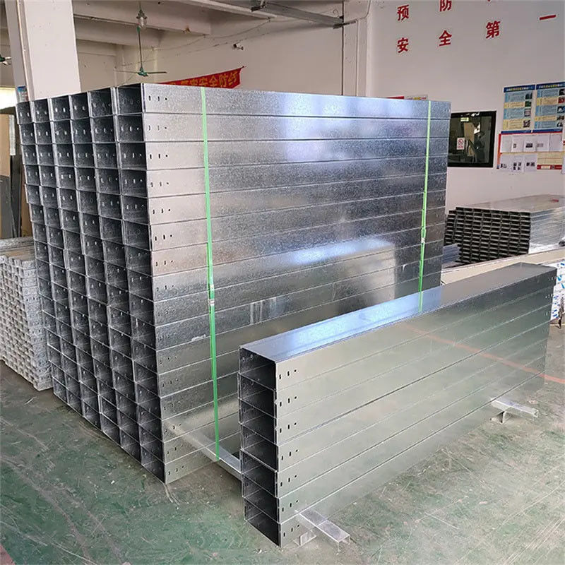 Cable Tray galvanizzato non infiammabile lunghezza personalizzata Cable Tray con connettori