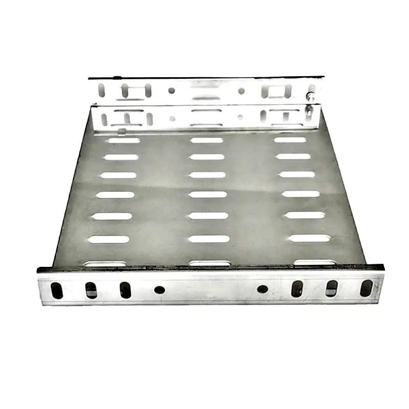 Ottima ventilazione vassoio per cavi inossidabili da 1,2 mm a 2,5 mm facile installazione colore argento