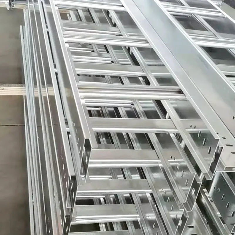 Cable tray in acciaio per lavori pesanti con lunghezza personalizzabile e design di tipo di slot certificato ISO 9001