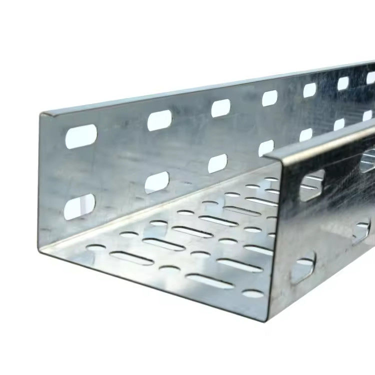Telaio di cavi solidi / perforati galvanizzati in argento per installazioni personalizzate a parete / pavimento