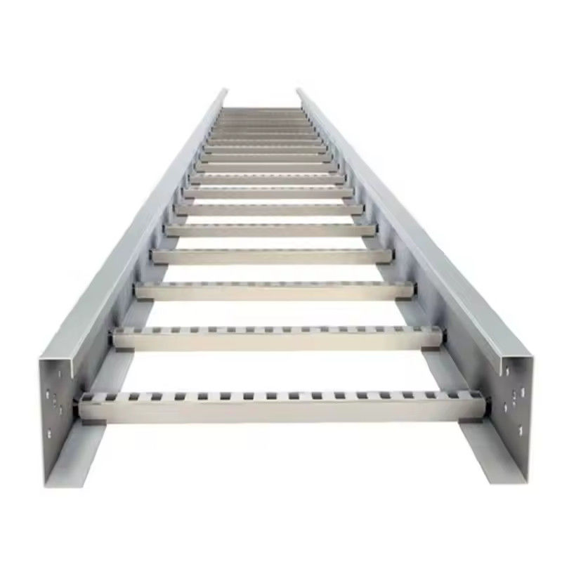 Cable tray a scala in acciaio personalizzabile resistente alle intemperie