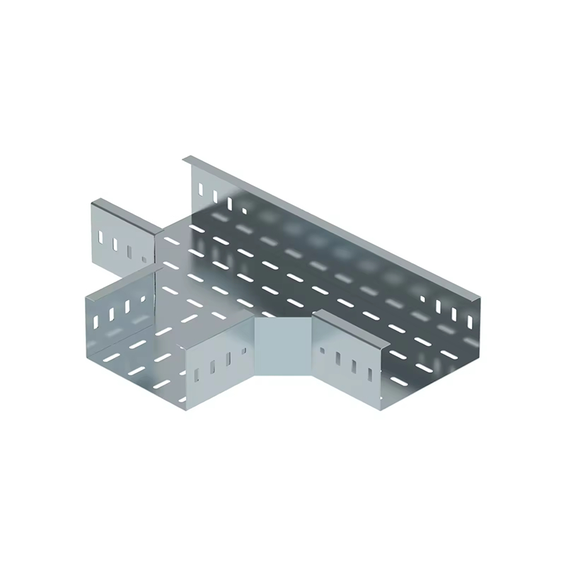 Tavolo per cavi galvanizzati montato a parete con design a risparmio di spazio e elevata capacità di approvvigionamento per una gestione efficiente dei cavi